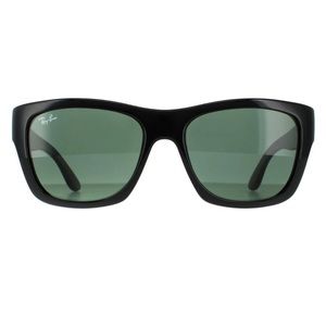 Ray-Ban RB4194 601 Polished Black Square Frame Men’s or Women’s Sunglasses